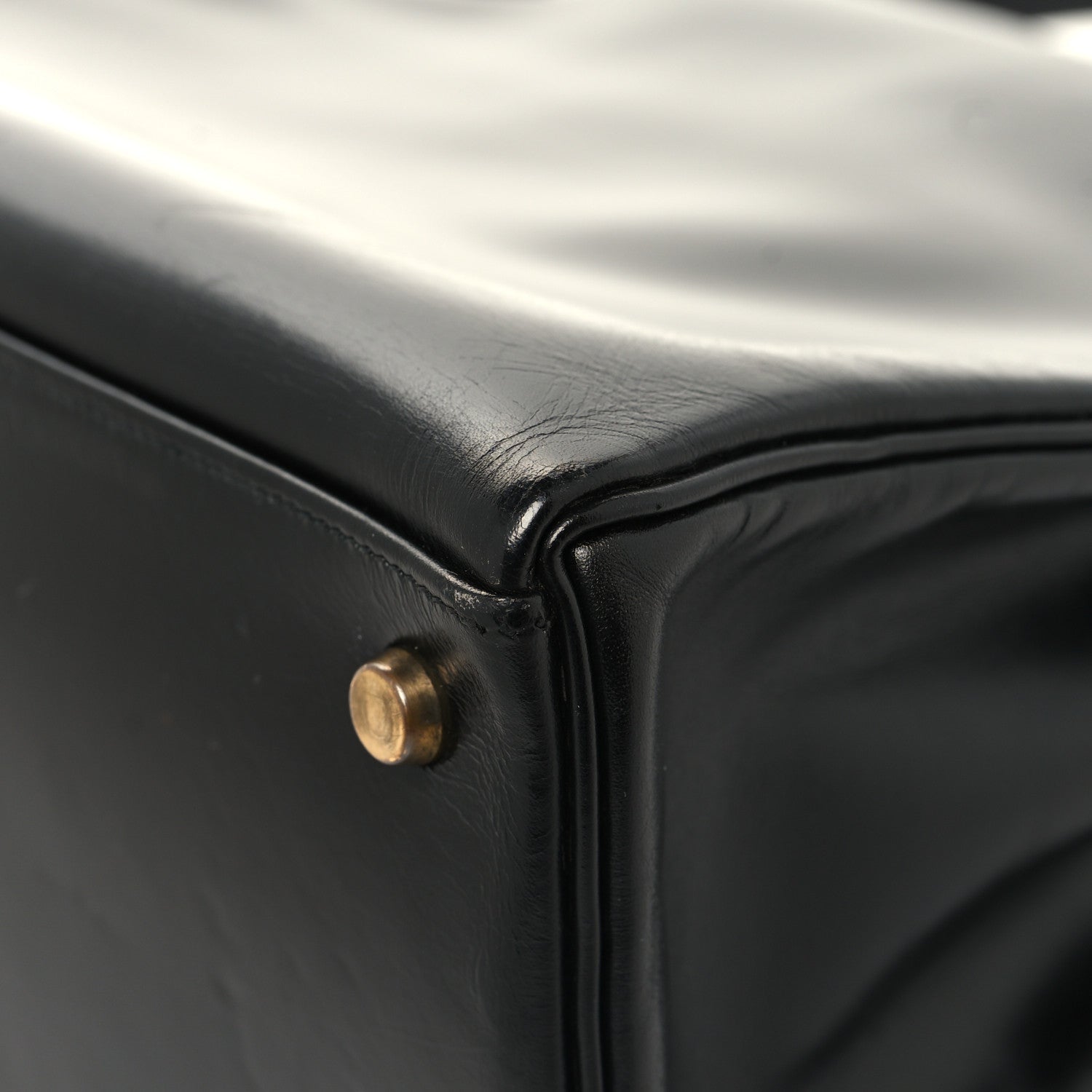 Hermes Box Kelly Retourne 32 Black 12 of 13