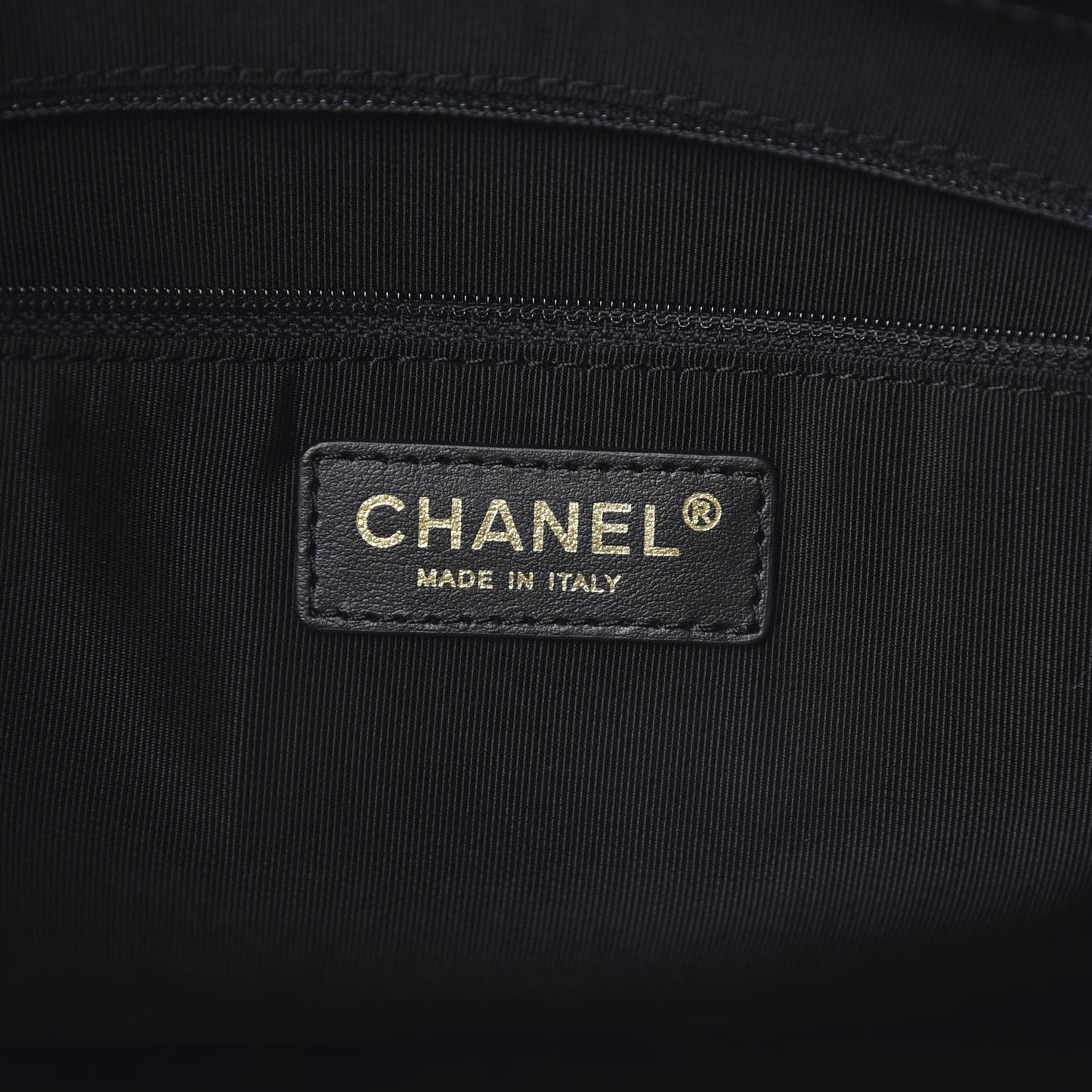 Caviar Quilted Rolled Up Tote Black