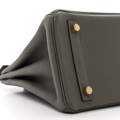 Hermes Togo Birkin 25 Gris Meyer 9 of 10