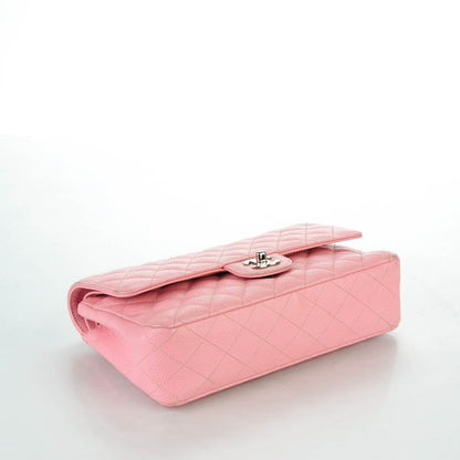 Chanel Caviar Quilted Medium Double Flap Pink 4 of 10