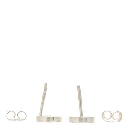 Tiffany Sterling Silver 1837 Circle Earrings 3 of 4