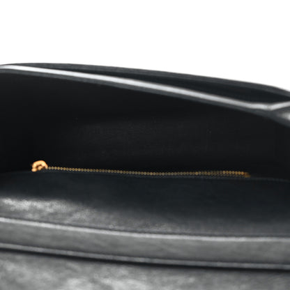 Saint Laurent Lambskin Quilted Mini Becky Chain Bag Navy 5 of 14
