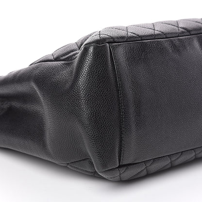 Chanel Caviar Quilted Grand Shopping Tote GST Black 8 of 11