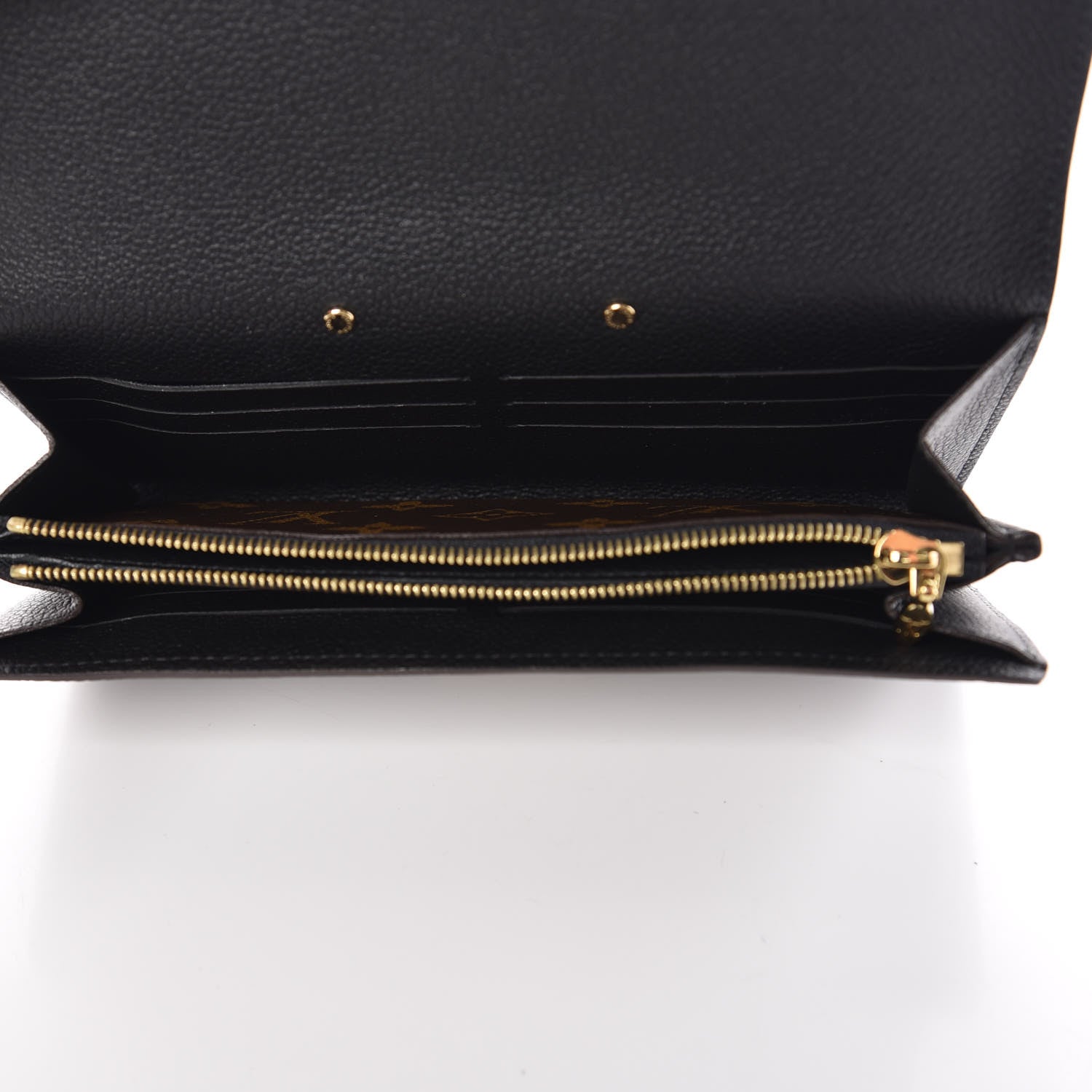 Louis Vuitton Monogram Pallas Wallet Black 5 of 9