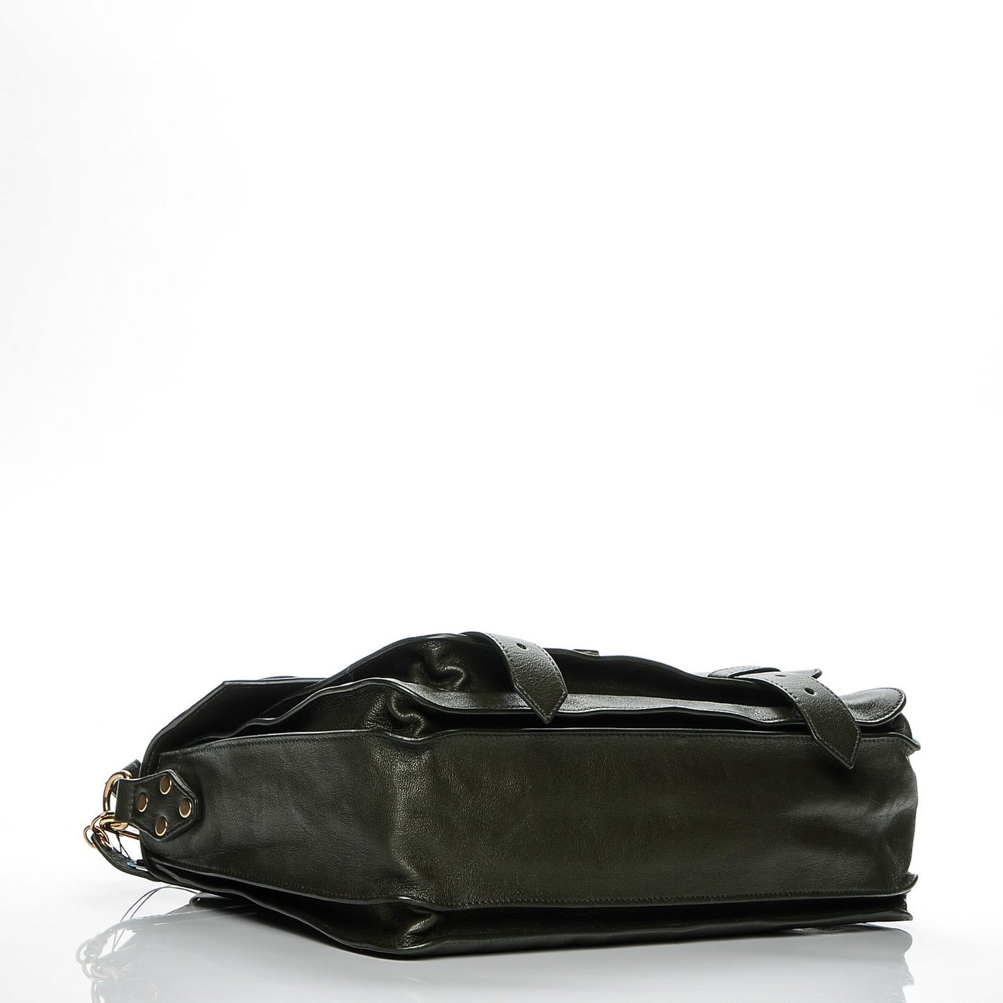 Lambskin Medium PS1 Satchel Military