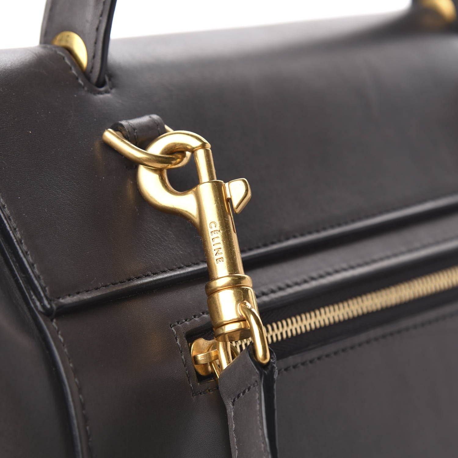 Celine Smooth Calfskin Mini Belt Bag Grey 12 of 12