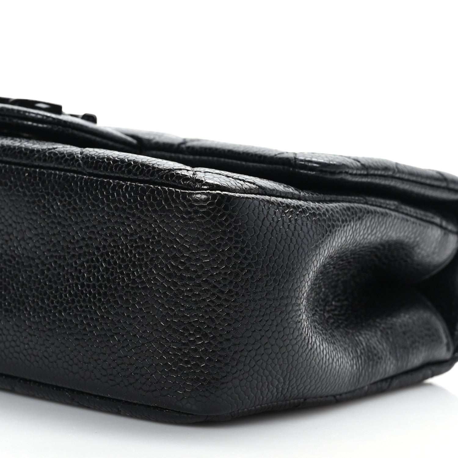 Chanel Caviar Quilted Incognito Mini Square Flap Black 9 of 9