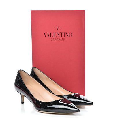 Valentino Garavani Patent Rockstud Simple Pumps 38.5 Black 8 of 8