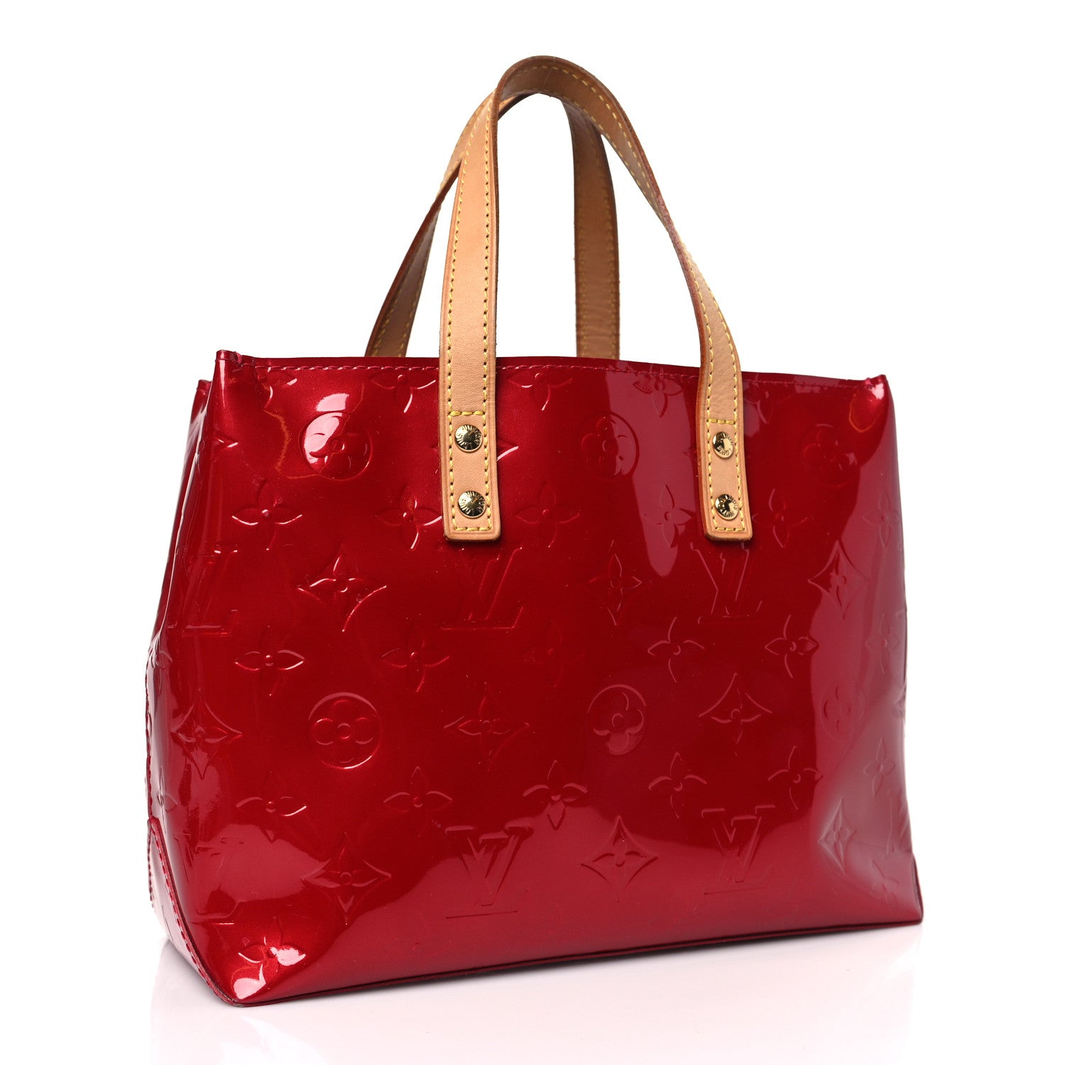 Louis Vuitton Vernis Reade PM Rouge 3 of 8