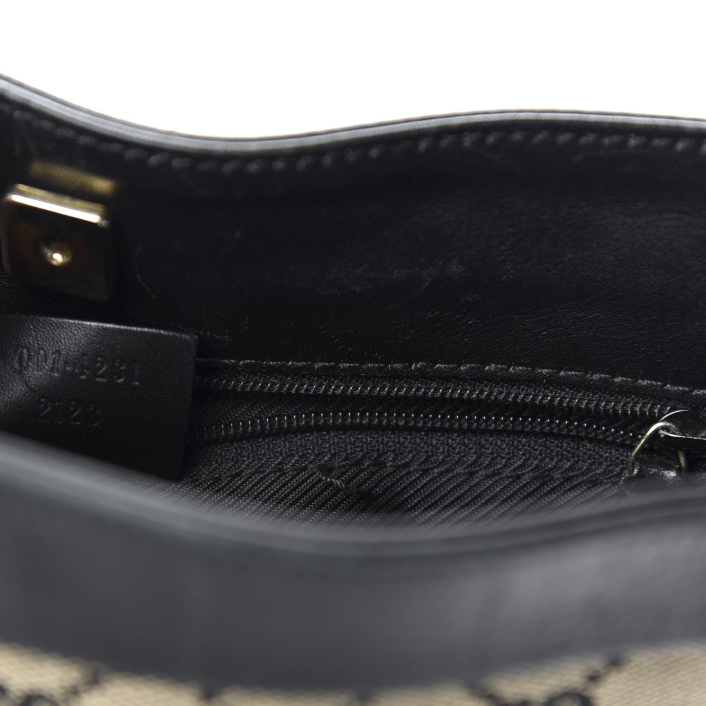 Monogram Shoulder Bag Black