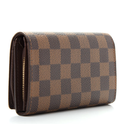 Louis Vuitton Damier Ebene Porte-Monnaie Billets Tresor Wallet 3 of 7
