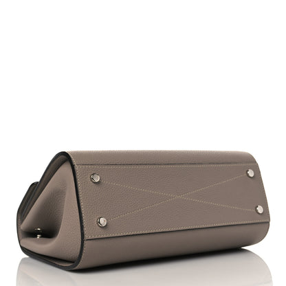 Moynat Taurillon Blush Voyage PM Tourterelle 5 of 10
