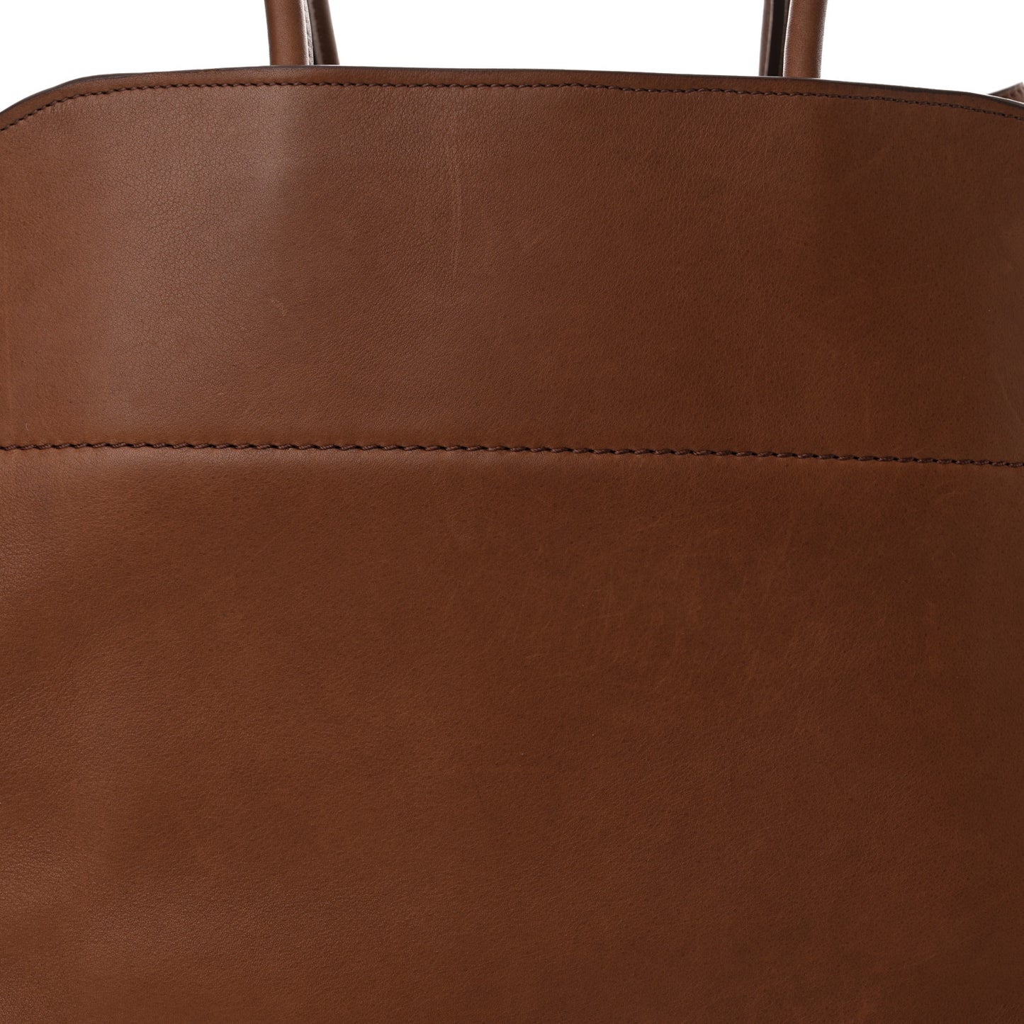 Polished Saddle Calfskin Soft Margaux 15 Cuir