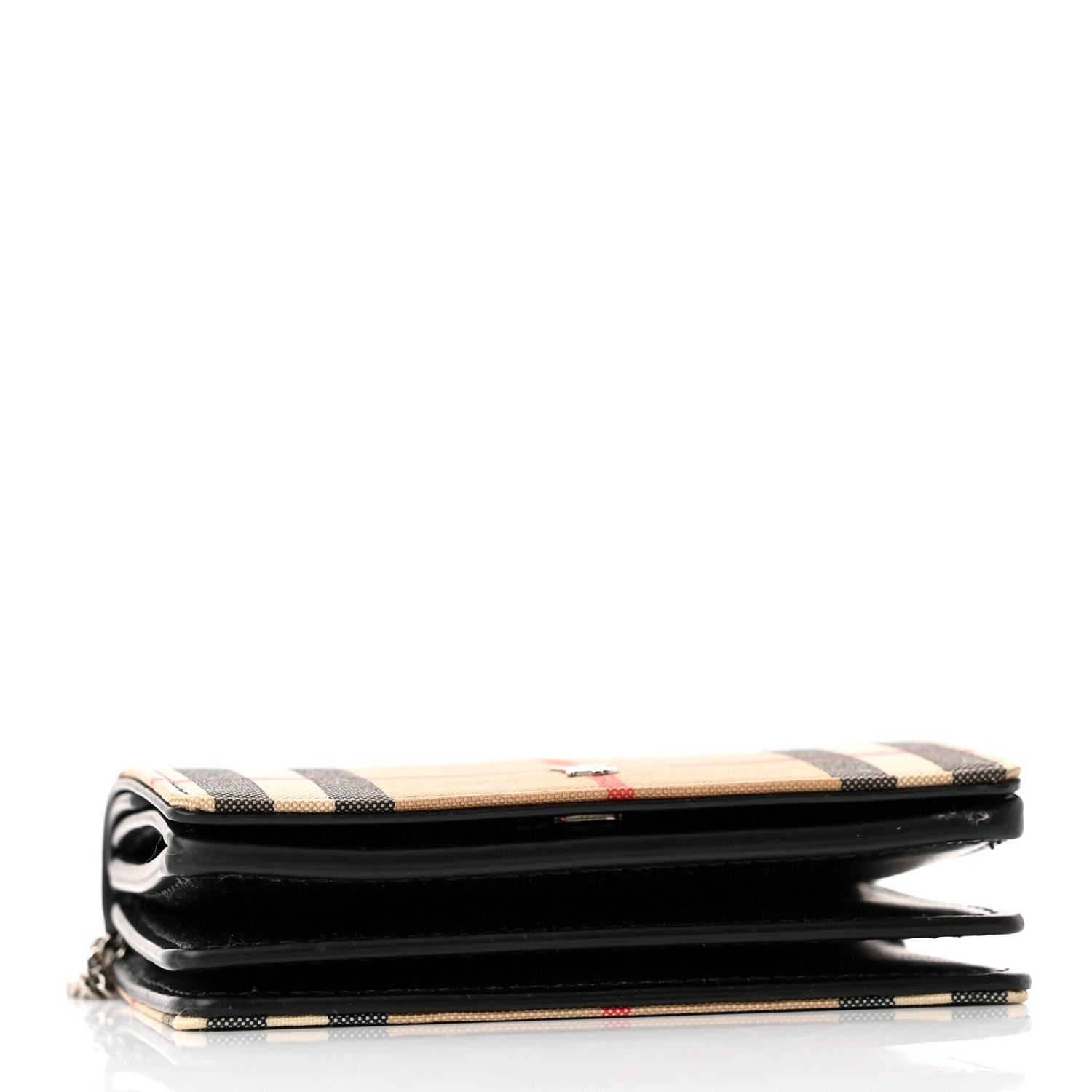 Burberry Vintage Check Jessie TB Crossbody Black 4 of 9
