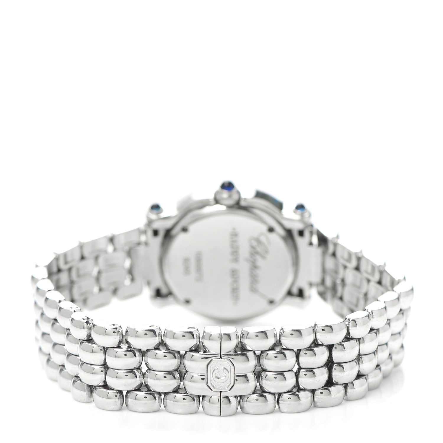 Chopard Stainless Steel 5 Diamond 26mm Happy Sport Quartz Watch 3 of 6