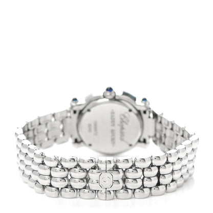 Chopard Stainless Steel 5 Diamond 26mm Happy Sport Quartz Watch 3 of 6