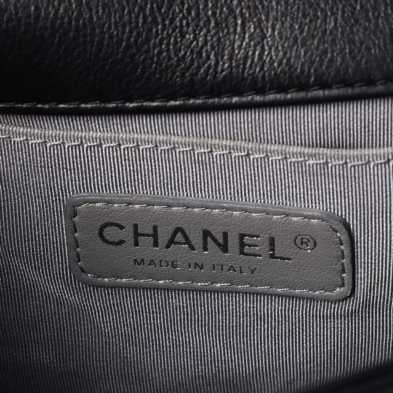 Chanel Calfskin Quilted Medium Boy Flap Black 6 of 9