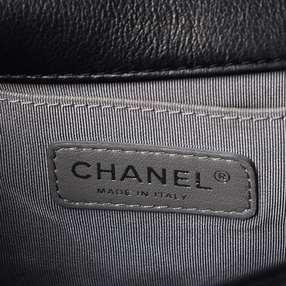 Chanel Calfskin Quilted Medium Boy Flap Black 6 of 9