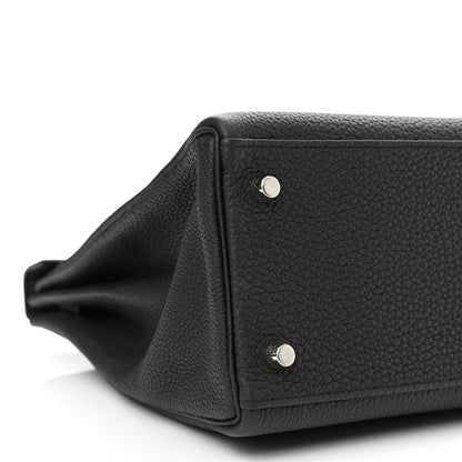 Hermes Togo Kelly Retourne 32 Black 9 of 10