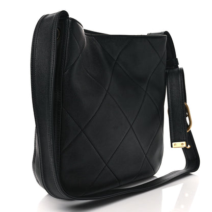 Chanel Calfskin Stitched Easy Mood Hobo Black 3 of 9