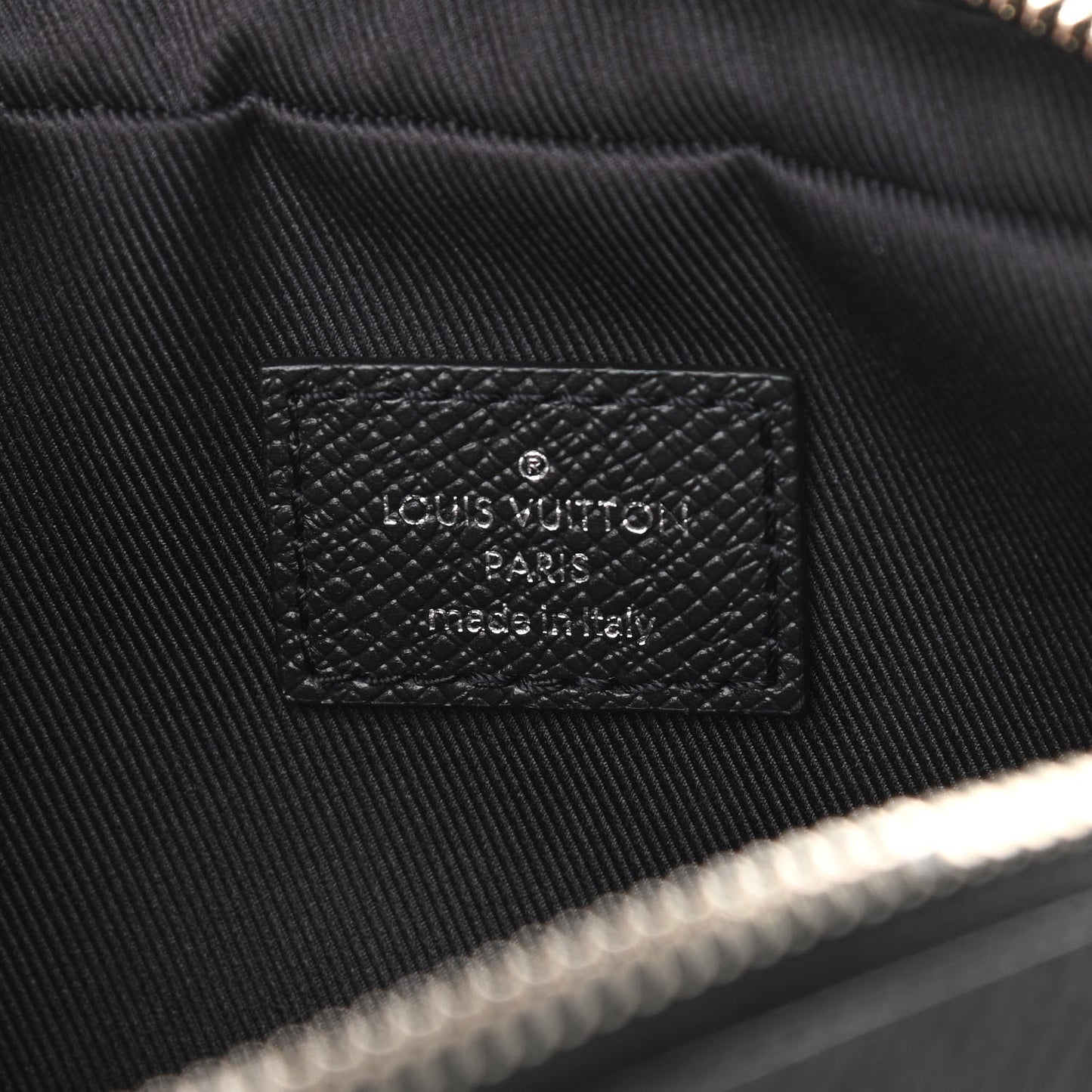 Taiga Monogram Outdoor Bumbag Black