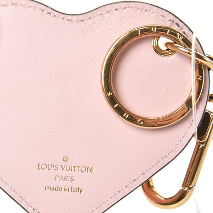 Louis Vuitton Vernis Degrade Heart Bag Charm Pink 3 of 4