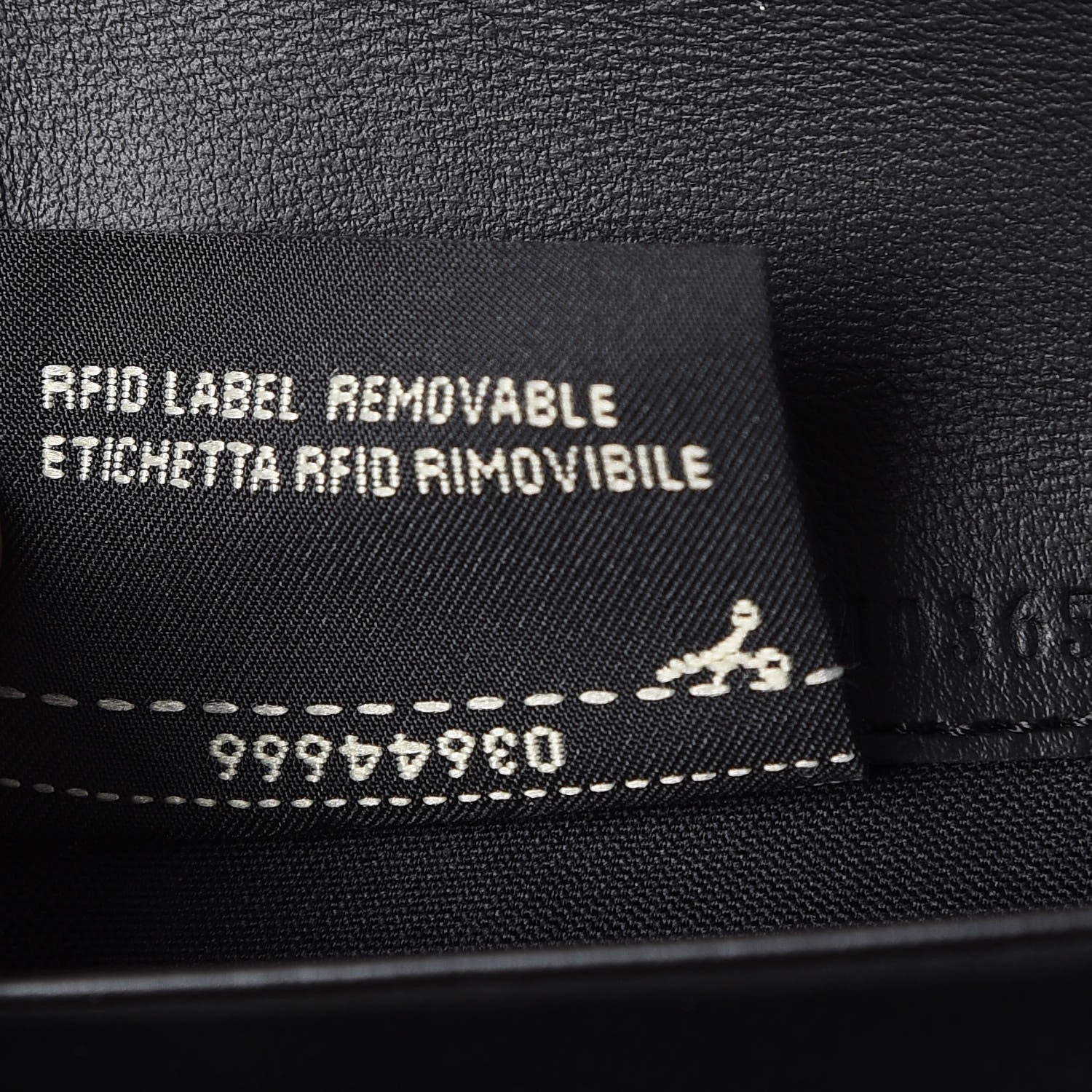 Fendi Vitello Liberty Lucido F is Fendi Continental Envelope Wallet On Chain Black 8 of 10