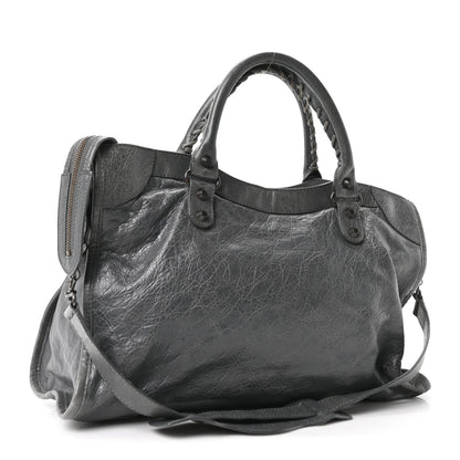Balenciaga Agneau Classic Hardware City Gris Tarmac 4 of 11