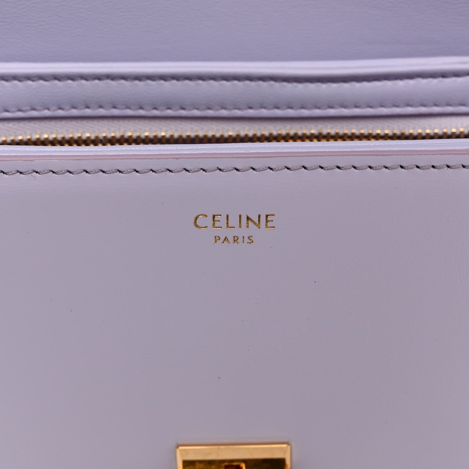 Celine Shiny Calfskin Teen Triomphe Light Lavender 6 of 9