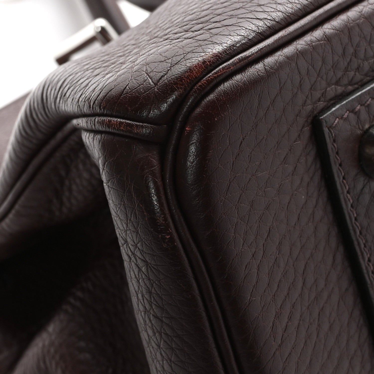 Hermes Taurillon Clemence JPG Birkin 42 Havane 8 of 11