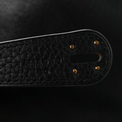 Hermes Taurillon Clemence Lindy 34 Black 7 of 10