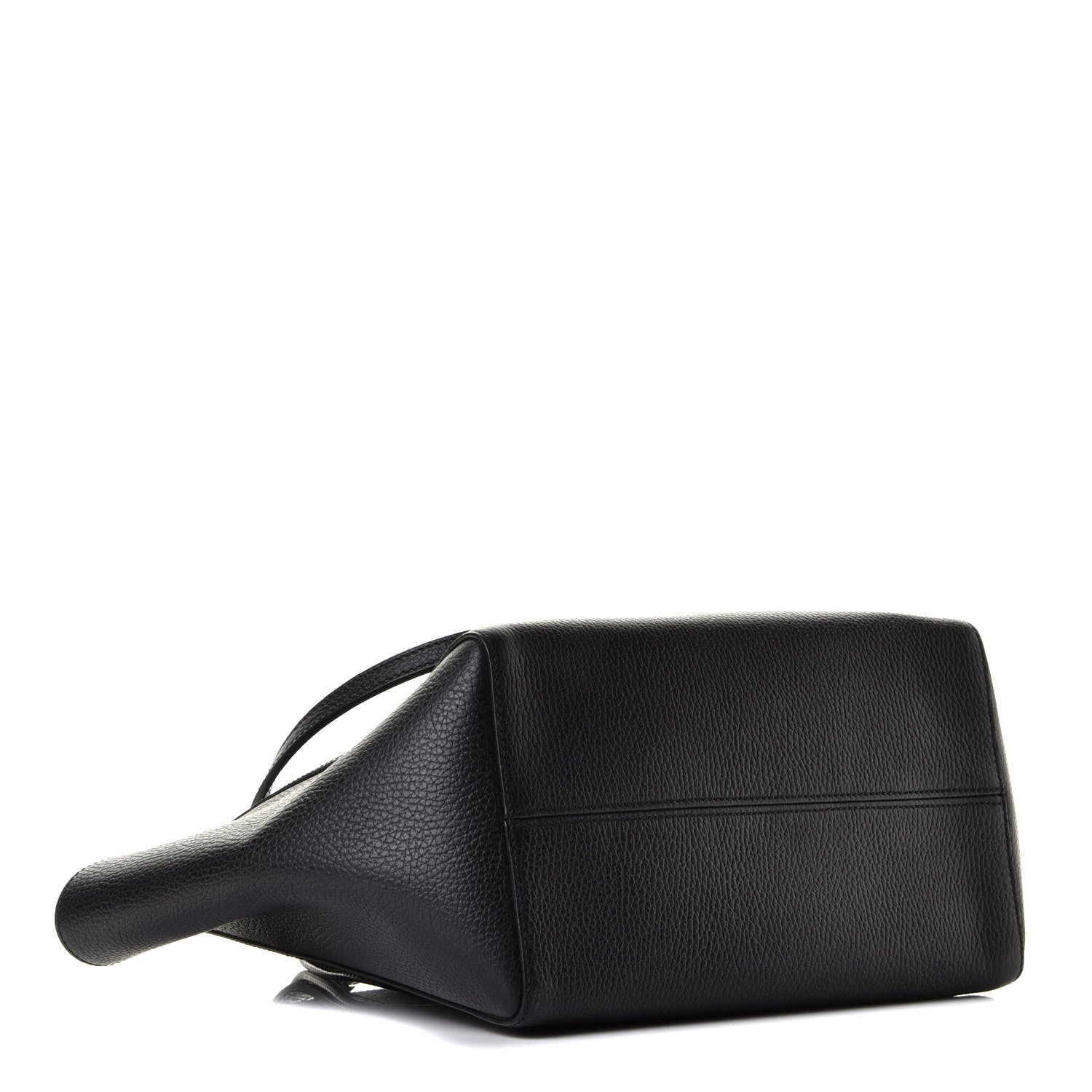 Gucci Pebbled Calfskin Small Swing Tote Black 3 of 4
