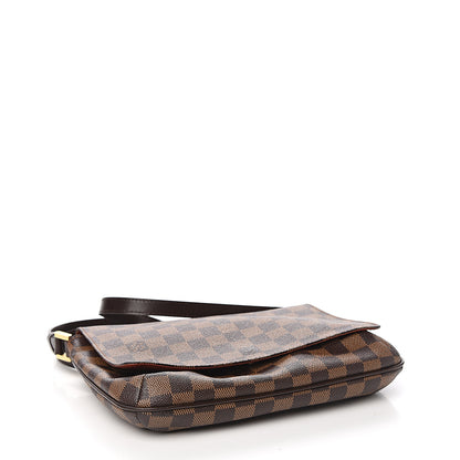 Louis Vuitton Damier Ebene Musette Tango Long Strap 3 of 8