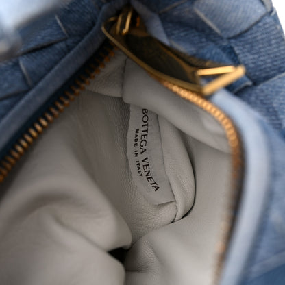 Bottega Veneta Nappa Denim Effect Intrecciato Mini Jodie Denim 7 of 11