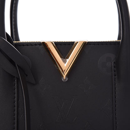 Louis Vuitton Monogram Cuir Plume Very Open Tote BB Black 9 of 9