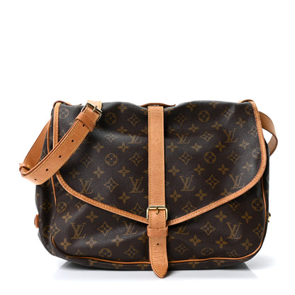 Louis Vuitton Monogram Saumur GM 1 of 9