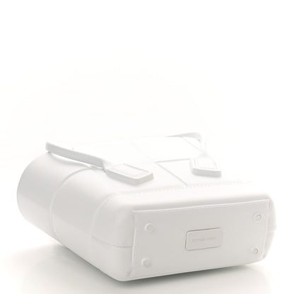Bottega Veneta Rubber Intrecciato Mini Arco Tote White 4 of 10