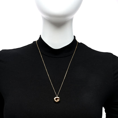 Louis Vuitton LV And Me Letter G Necklace Gold 2 of 5