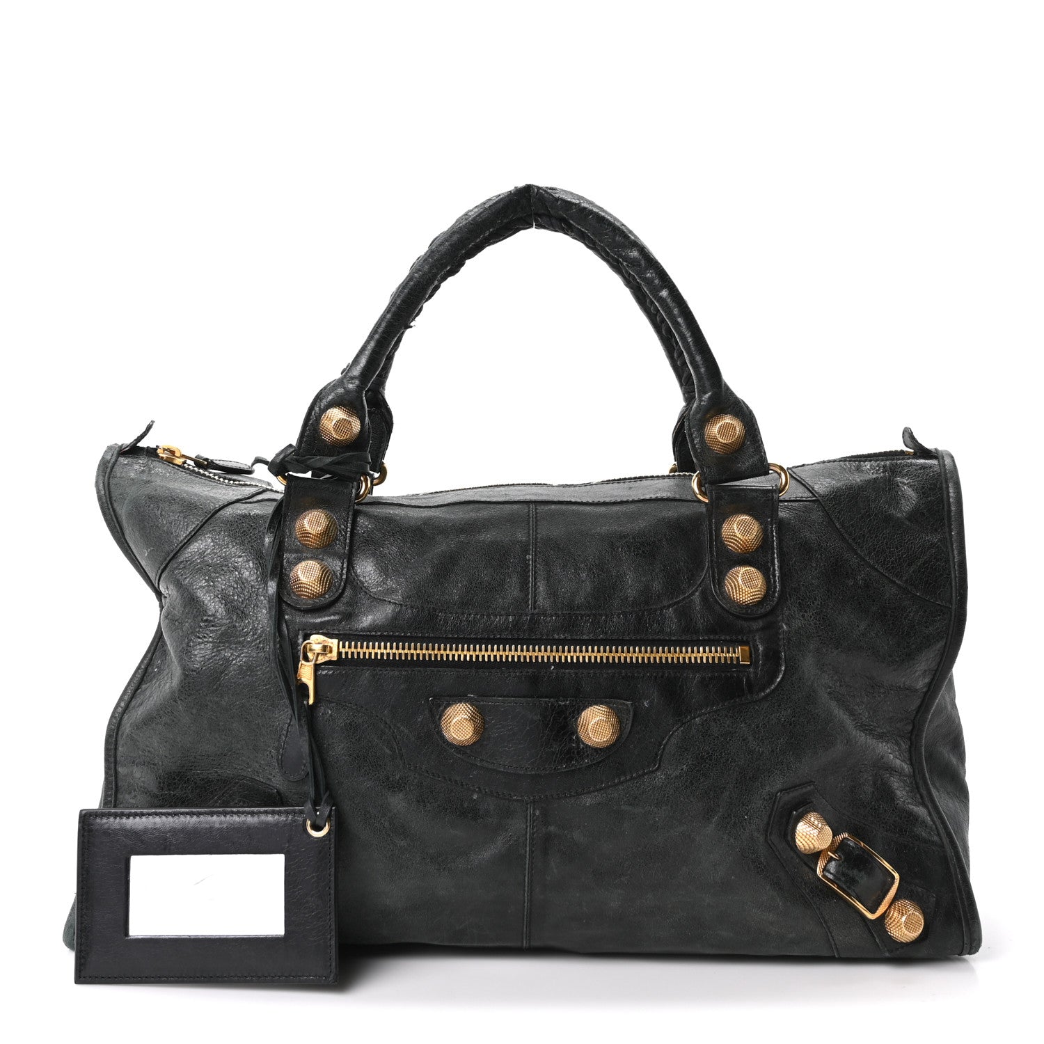 Balenciaga Agneau Giant 21 Gold Hardware Work Black 3 of 13