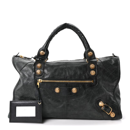 Balenciaga Agneau Giant 21 Gold Hardware Work Black 3 of 13