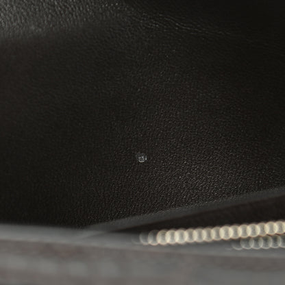 Hermes Shiny Alligator Constance Long Wallet Macassar 7 of 9