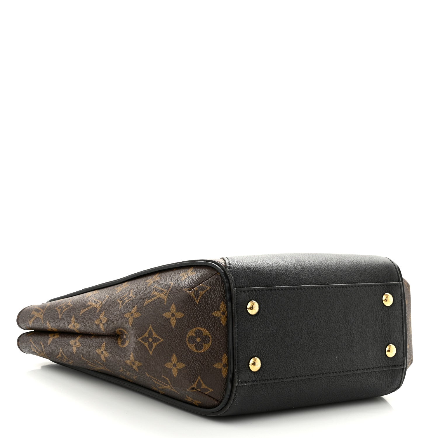 Louis Vuitton Calfskin Monogram Kimono Tote PM Black 4 of 13