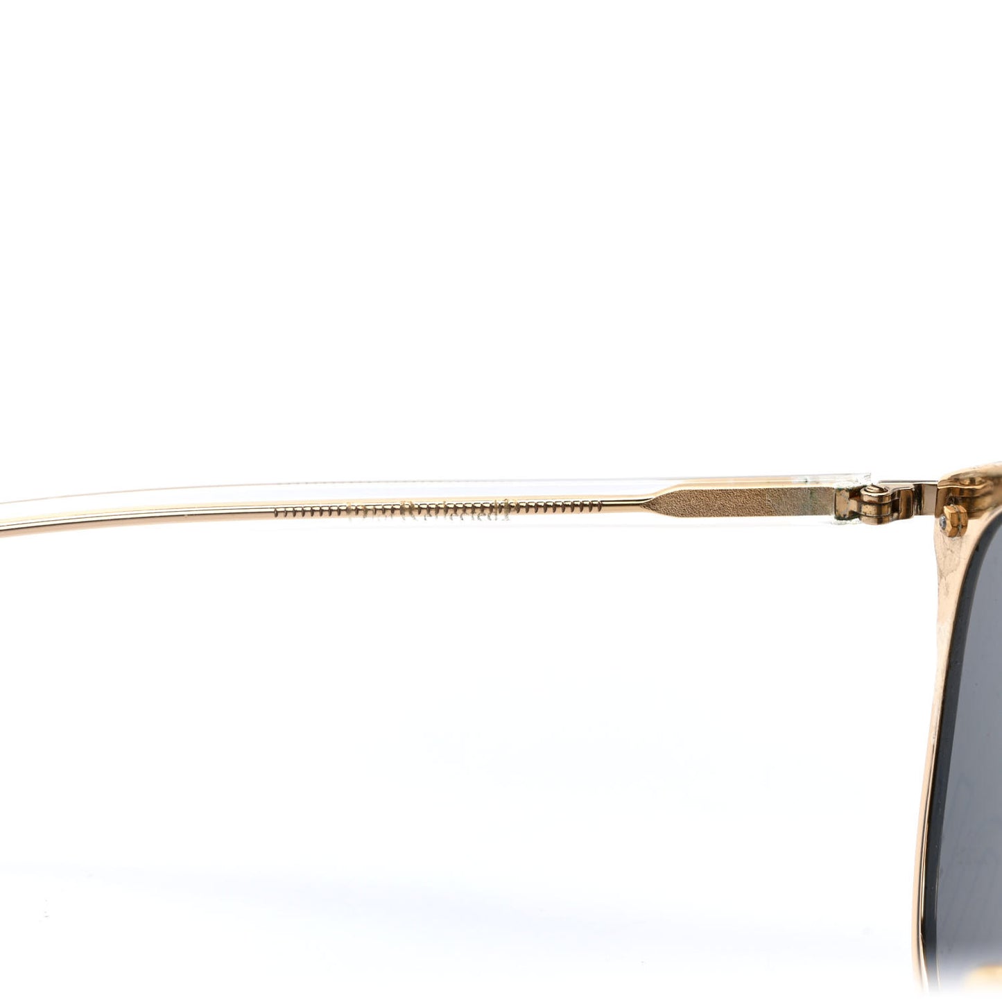 Reflected Prism Mirrored Sunglasses Black Gold
