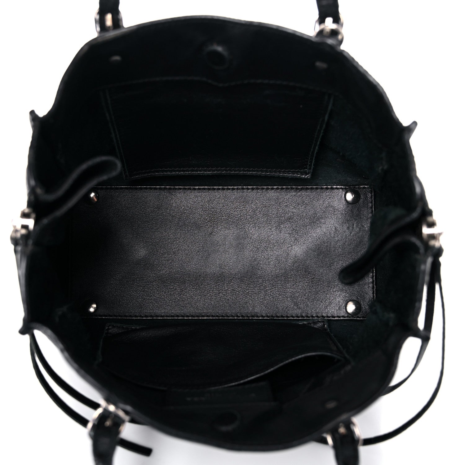 Balenciaga Calfskin Papier Mini A4 Tote Black 5 of 15