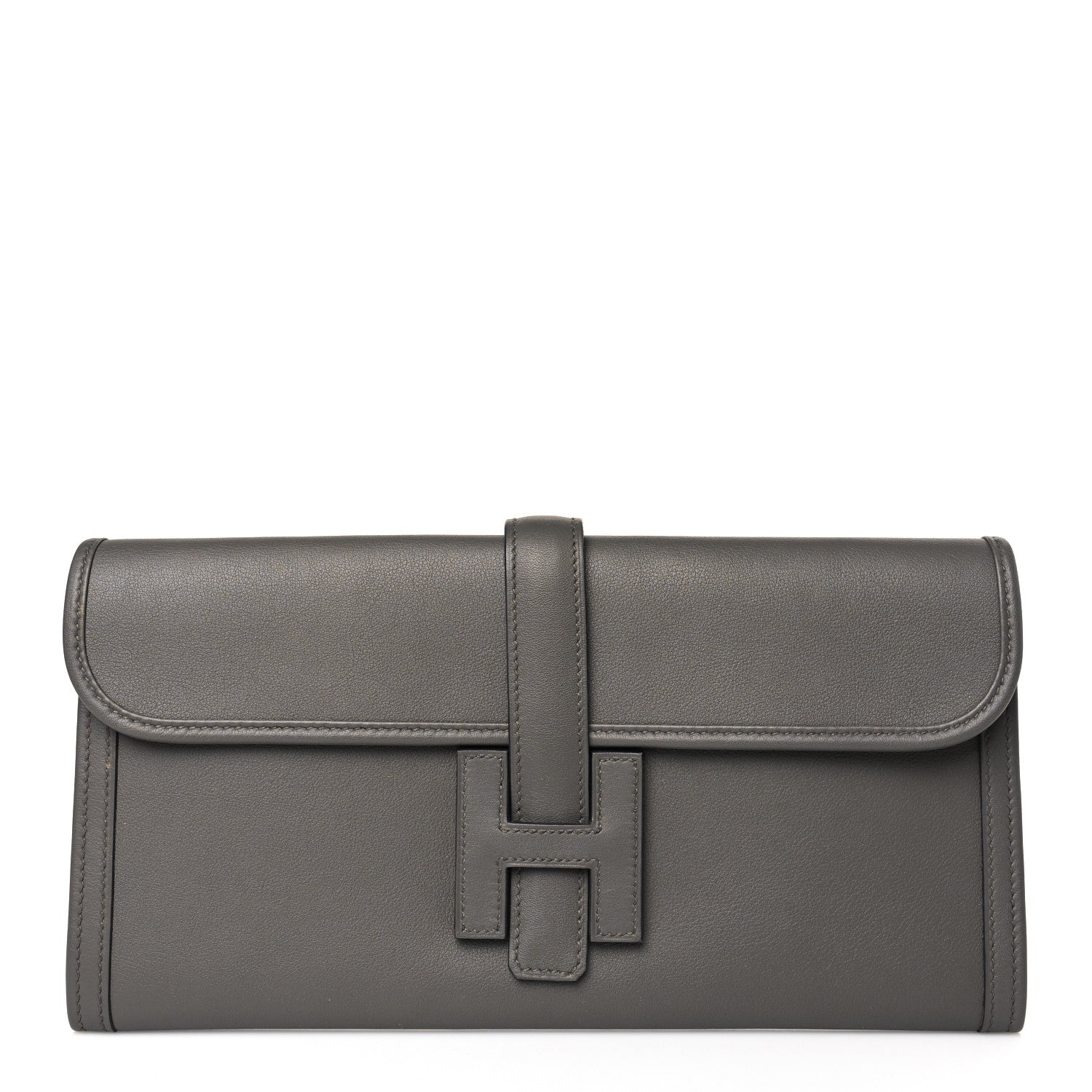 Hermes Swift Jige Elan 29 Clutch Etain 1 of 9