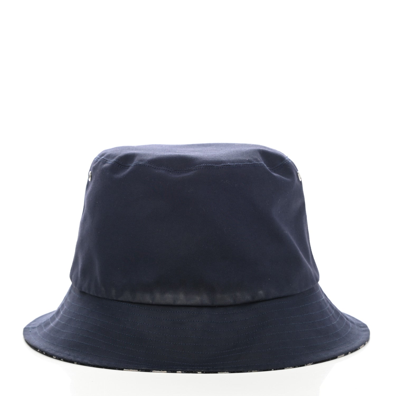 Christian Dior Polyester Cotton Oblique Teddy-D Brim Bucket Hat 58 14 of 16