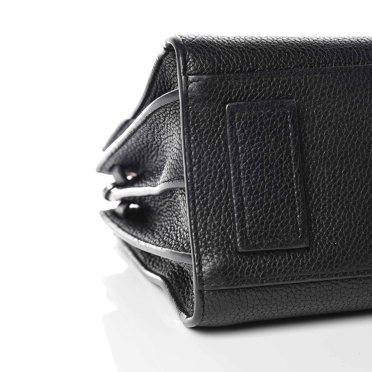 Saint Laurent Grained Calfskin Baby Sac De Jour Souple Black 9 of 18