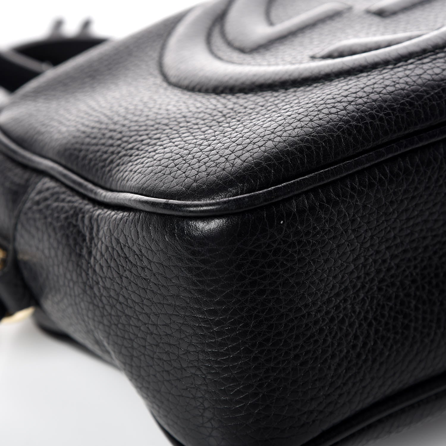 Gucci Pebbled Calfskin Small Soho Disco Bag Black 11 of 14
