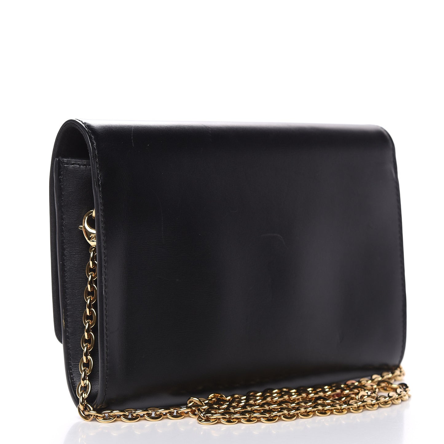 Calfskin Chain Louise GM Black