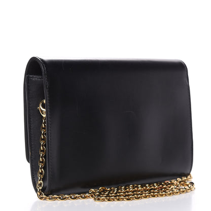 Louis Vuitton Calfskin Chain Louise GM Black 3 of 12
